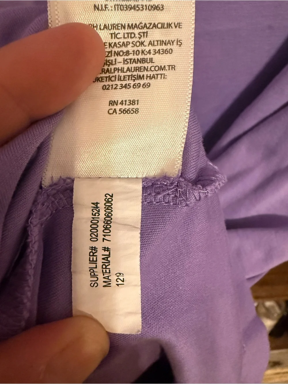 Polo by Ralph Lauren Lavender Short-Sleeve Classic Polo